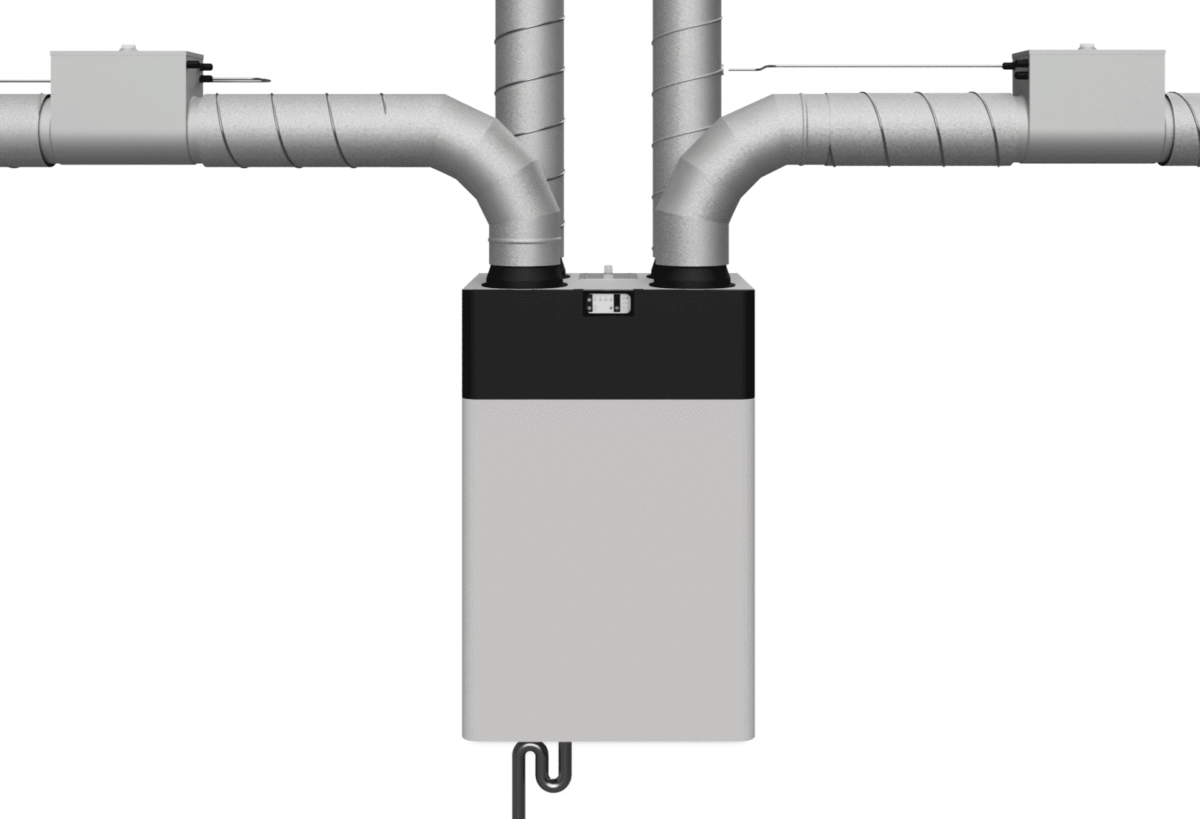 heat/energy recovery unit vertic