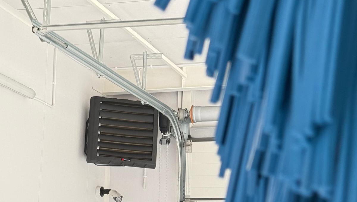 we have installed our lphw unit heaters in the car wash - case study